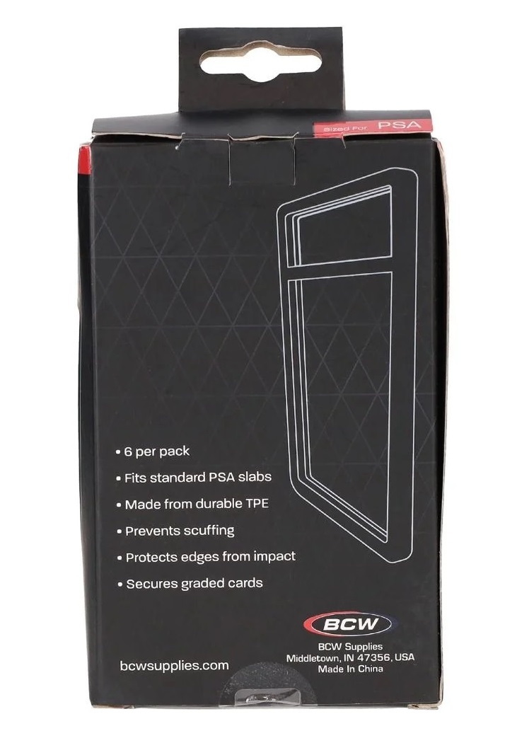 BCW Slab Bumpers (For PSA Graded Cards) - Blue